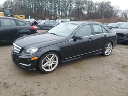 Salvage cars for sale from Copart North Billerica, MA: 2013 Mercedes-Benz C 300 4matic