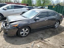 Salvage cars for sale from Copart Baltimore, MD: 2009 Acura TSX