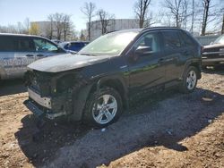 Salvage cars for sale from Copart Central Square, NY: 2020 Toyota Rav4 LE