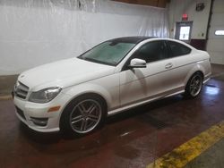 Salvage cars for sale at Marlboro, NY auction: 2013 Mercedes-Benz C 350