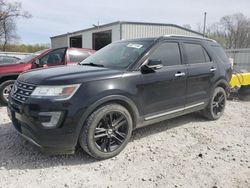 Salvage cars for sale at Rogersville, MO auction: 2016 Ford Explorer Limited