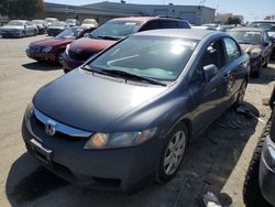 Honda Civic LX salvage cars for sale: 2010 Honda Civic LX