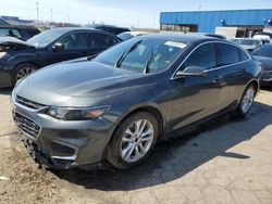 Chevrolet salvage cars for sale: 2017 Chevrolet Malibu LT