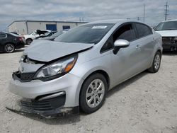 Salvage cars for sale from Copart Haslet, TX: 2016 KIA Rio LX