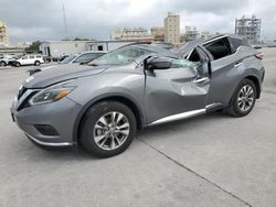 Salvage cars for sale from Copart New Orleans, LA: 2018 Nissan Murano S