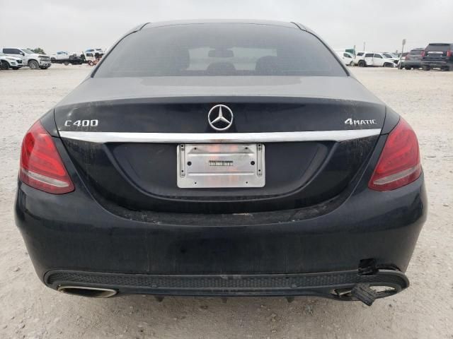 2015 Mercedes-Benz C 400 4matic