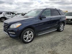 Salvage cars for sale from Copart Antelope, CA: 2015 Mercedes-Benz ML 350 4matic