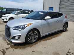 Salvage cars for sale from Copart Memphis, TN: 2017 Hyundai Veloster Turbo