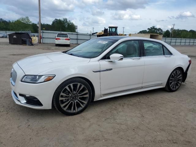 2019 Lincoln Continental Select