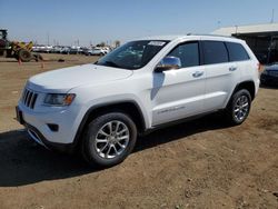 Salvage cars for sale at Brighton, CO auction: 2016 Jeep Grand Cherokee Limited