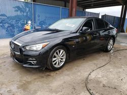 Salvage cars for sale at Riverview, FL auction: 2014 Infiniti Q50 Base
