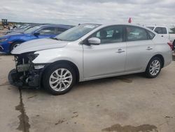 Salvage cars for sale at Grand Prairie, TX auction: 2019 Nissan Sentra S
