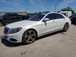 Salvage cars for sale at Wilmer, TX auction: 2015 Mercedes-Benz S 550