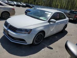 Salvage cars for sale at Glassboro, NJ auction: 2017 Volkswagen Jetta S