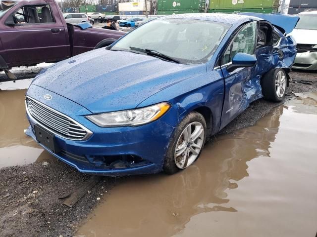 2018 Ford Fusion S Hybrid