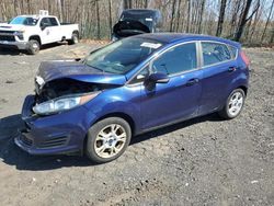 Salvage cars for sale from Copart East Granby, CT: 2016 Ford Fiesta SE