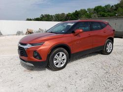 Salvage cars for sale at New Braunfels, TX auction: 2022 Chevrolet Blazer 2LT