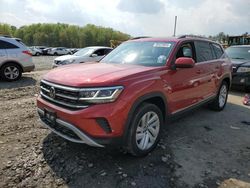 Vehiculos salvage en venta de Copart Windsor, NJ: 2021 Volkswagen Atlas SEL