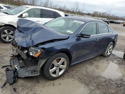 Volkswagen Passat SE salvage cars for sale: 2013 Volkswagen Passat SE