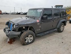 Salvage cars for sale at Oklahoma City, OK auction: 2018 Jeep Wrangler Unlimited Sport