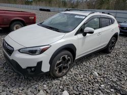 Salvage cars for sale from Copart Windham, ME: 2021 Subaru Crosstrek Limited