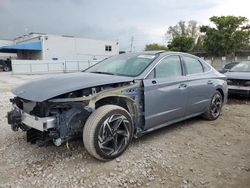 Hyundai salvage cars for sale: 2024 Hyundai Sonata SEL