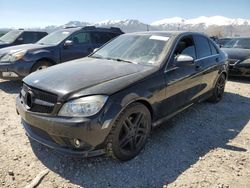 Mercedes-Benz salvage cars for sale: 2009 Mercedes-Benz C 300 4matic