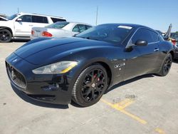 Salvage cars for sale at Grand Prairie, TX auction: 2008 Maserati Granturismo