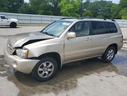 Salvage cars for sale at Savannah, GA auction: 2005 Toyota Highlander Limited