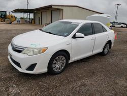 Salvage cars for sale from Copart Temple, TX: 2012 Toyota Camry Hybrid