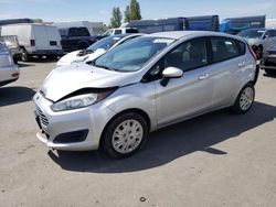 Salvage cars for sale at Hayward, CA auction: 2017 Ford Fiesta S