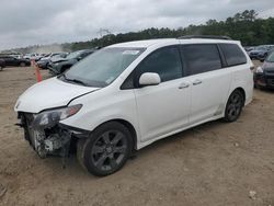 Toyota Sienna Sport salvage cars for sale: 2013 Toyota Sienna Sport