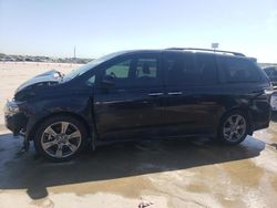 Salvage cars for sale at Grand Prairie, TX auction: 2018 Toyota Sienna SE