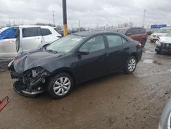 Salvage cars for sale at Woodhaven, MI auction: 2014 Toyota Corolla L