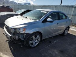 Salvage cars for sale at Magna, UT auction: 2015 Chevrolet Sonic LTZ