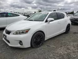 Salvage cars for sale from Copart Eugene, OR: 2011 Lexus CT 200