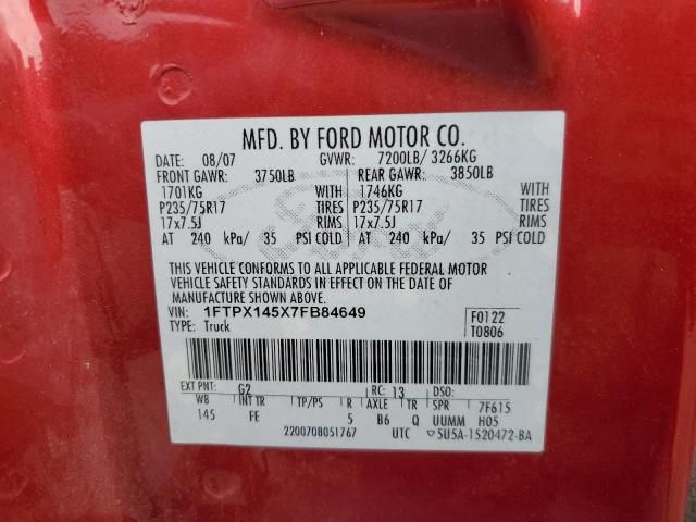 2007 Ford F150