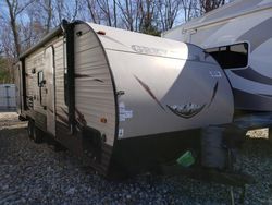 Salvage trucks for sale at West Warren, MA auction: 2016 Wildwood Grey Wolf