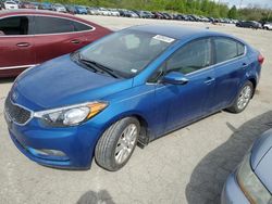 Salvage cars for sale at Bridgeton, MO auction: 2015 KIA Forte EX