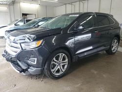 Salvage cars for sale at Madisonville, TN auction: 2017 Ford Edge Titanium