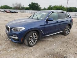 Salvage cars for sale at San Antonio, TX auction: 2018 BMW X3 XDRIVE30I