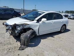 Salvage cars for sale from Copart Lumberton, NC: 2009 Honda Civic EX