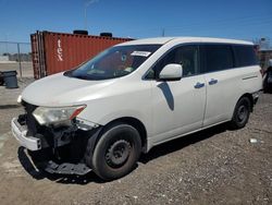 Carros salvage a la venta en subasta: 2012 Nissan Quest S