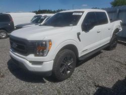 Salvage cars for sale from Copart Riverview, FL: 2021 Ford F150 Supercrew