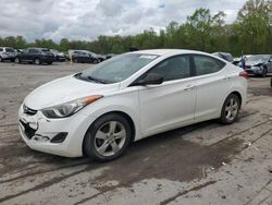 Salvage cars for sale from Copart Ellwood City, PA: 2013 Hyundai Elantra GLS