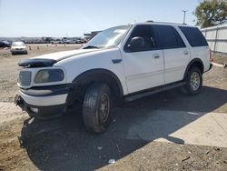 Ford Expedition salvage cars for sale: 2002 Ford Expedition XLT