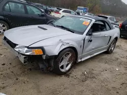 Salvage cars for sale at Seaford, DE auction: 2000 Ford Mustang