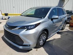 Salvage cars for sale from Copart Tucson, AZ: 2024 Toyota Sienna XLE