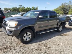 Salvage cars for sale at Riverview, FL auction: 2014 Toyota Tacoma Double Cab