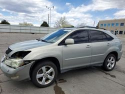 Salvage cars for sale from Copart Littleton, CO: 2004 Lexus RX 330